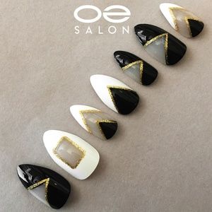 O2 Salon 5406 Fake False Nails(48 pcs/2 set)